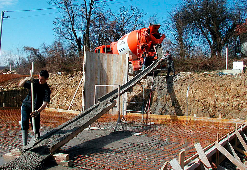 Состав бетона для фундамента: пропорции в ведрах, лопатах и килограммах