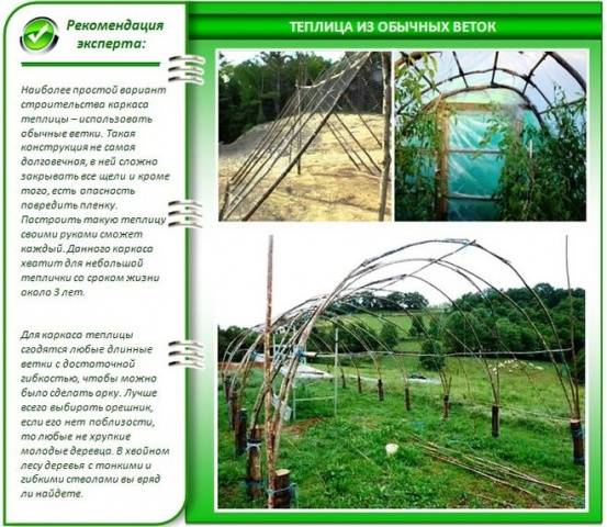 Как сделать парник из подручных материалов