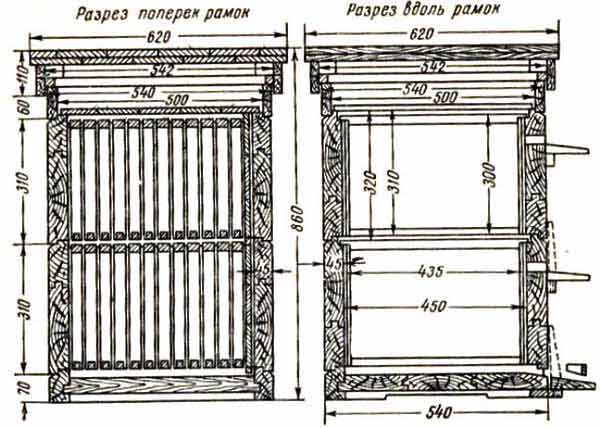 Улей Дадан своими руками