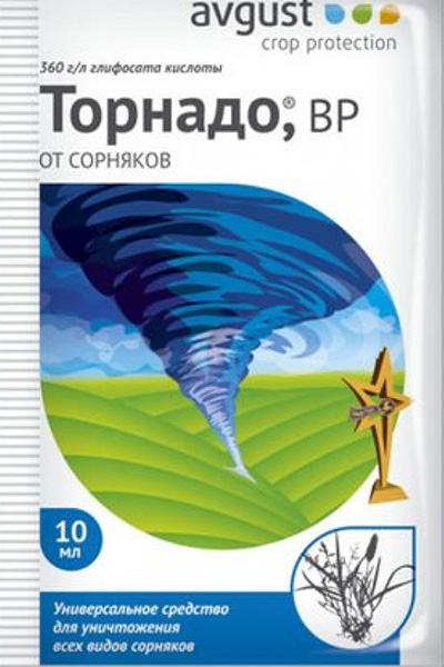 Гербицид Торнадо: как разводить для уничтожения сорняков, совместимость с другими препаратами