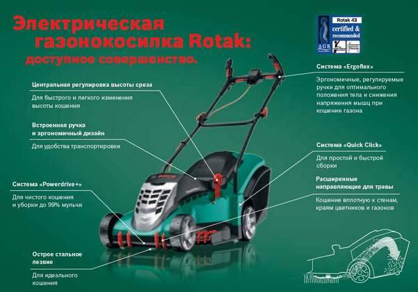 Газонокосилка Bosch Rotak