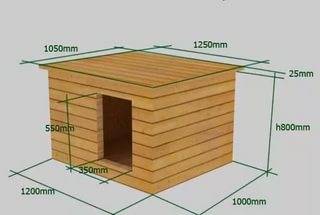 Как сделать будку для собаки