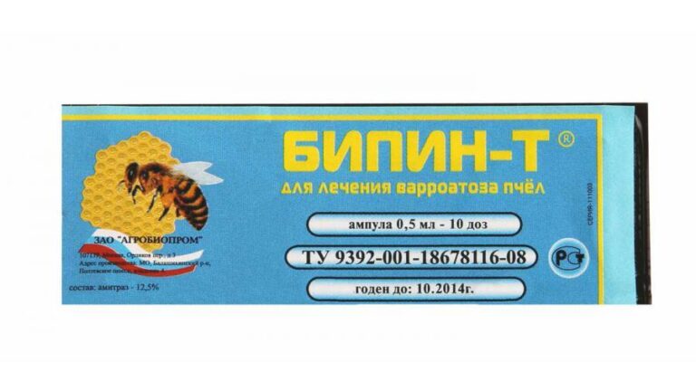 Инструкция по использованию препарата Бипин Т